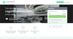 Desktop Screenshot of legalbusiness.com